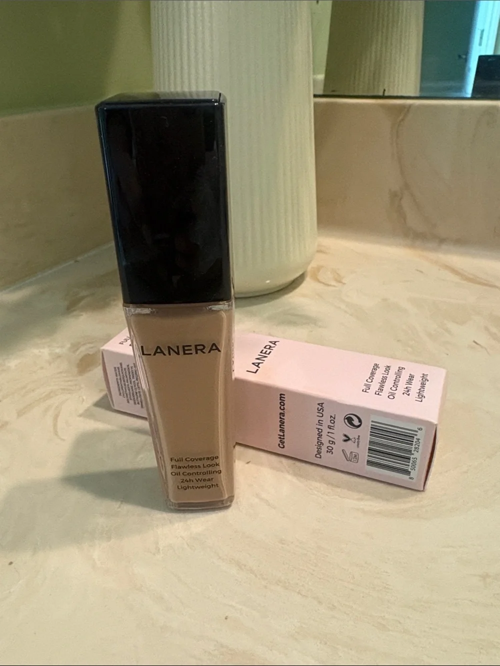 New LANERA L5 Radiant Sand  Full Coverage Soft Matte Liquid Foundation